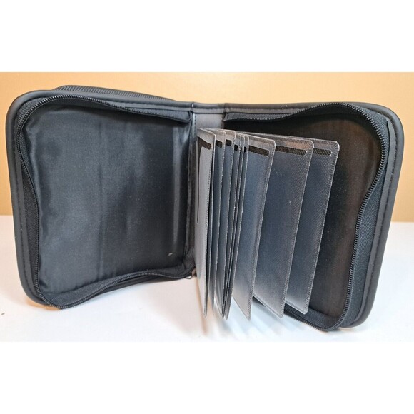 CD Storage Motion Systems 90s Traveler Portable DVD Video Game Disc Holder Vtg - Picture 5 of 5